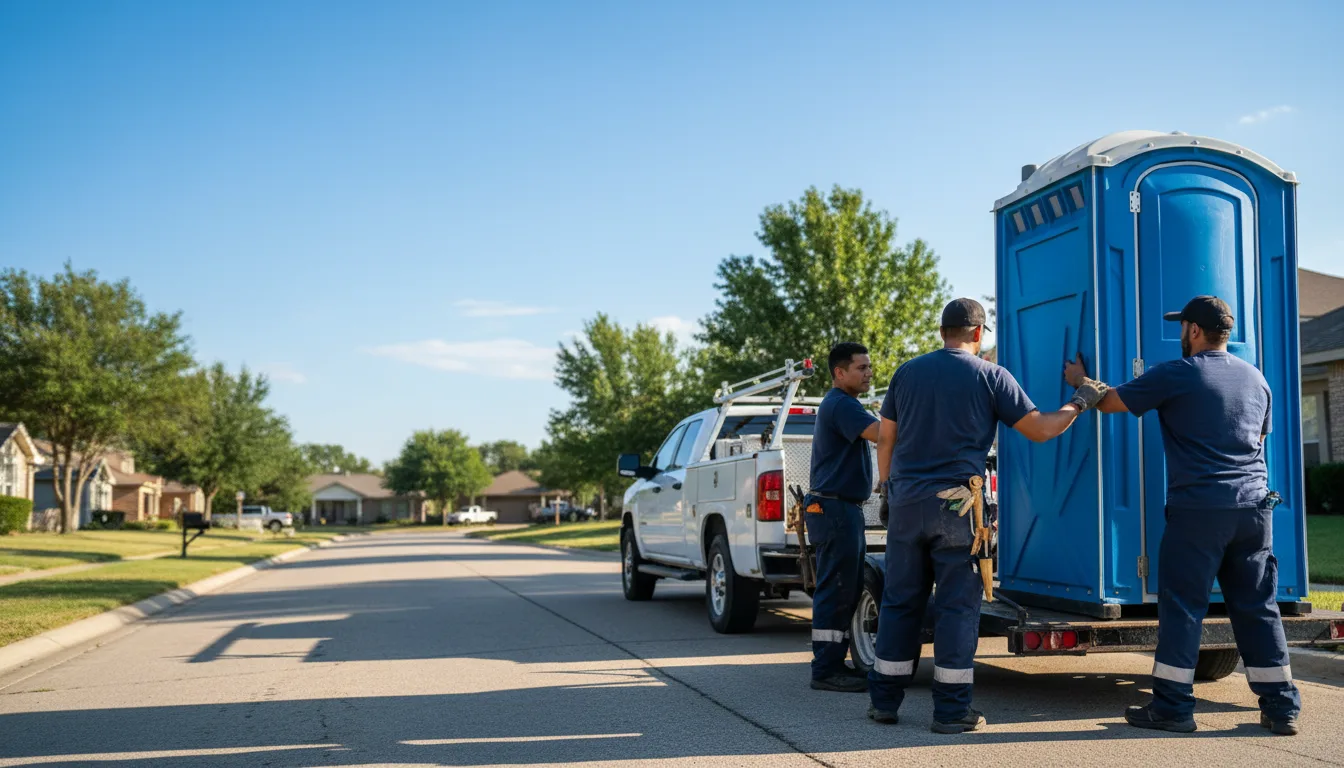 Portable Toilet Rental in Cameron, OH near me